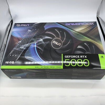 【宇都宮鶴田店】中古  Palit NE75080T19T2-GB2030G (RTX5080 GameRock OC 16GB) 176535 