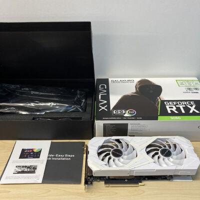 【博多店】中古  玄人志向 GK-RTX3060-E12GB/OC/WHITE (RTX3060 12GB) 144780 