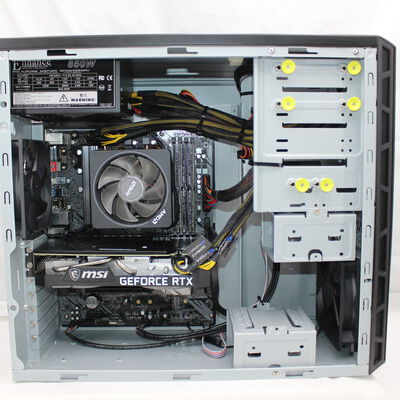 【通販センター】中古  インバースネット FRONTIER(AMD Ryzen 9 5900X/16GB DDR4 (PC4)/SSD1TB/なし/NVIDIA GeForce RTX 3070 8GB/W11H64 MAR) 195705 
