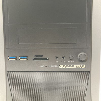 【白山FM松任店】中古  GALLERIA XF(i7 9700K/16GB/SSD500GB/なし/RTX2070/W10H) 4950000950 