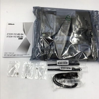 【白山FM松任店】中古  ASRock B760M Pro RS/D4 WiFi (B760 1700 mATX DDR4) 4950001147 
