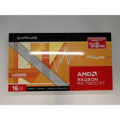 【前橋ｲﾝﾀｰｱｶﾏﾙ店】中古  SAPPHIRE 11330-02-20G PULSE RX7800XT GAMING (RX7800XT 16GB) 162728 