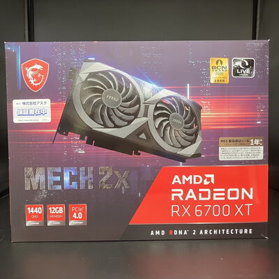 【新潟店】中古  各社 Radeon RX6700XT (12GB PCI-E) 144990 