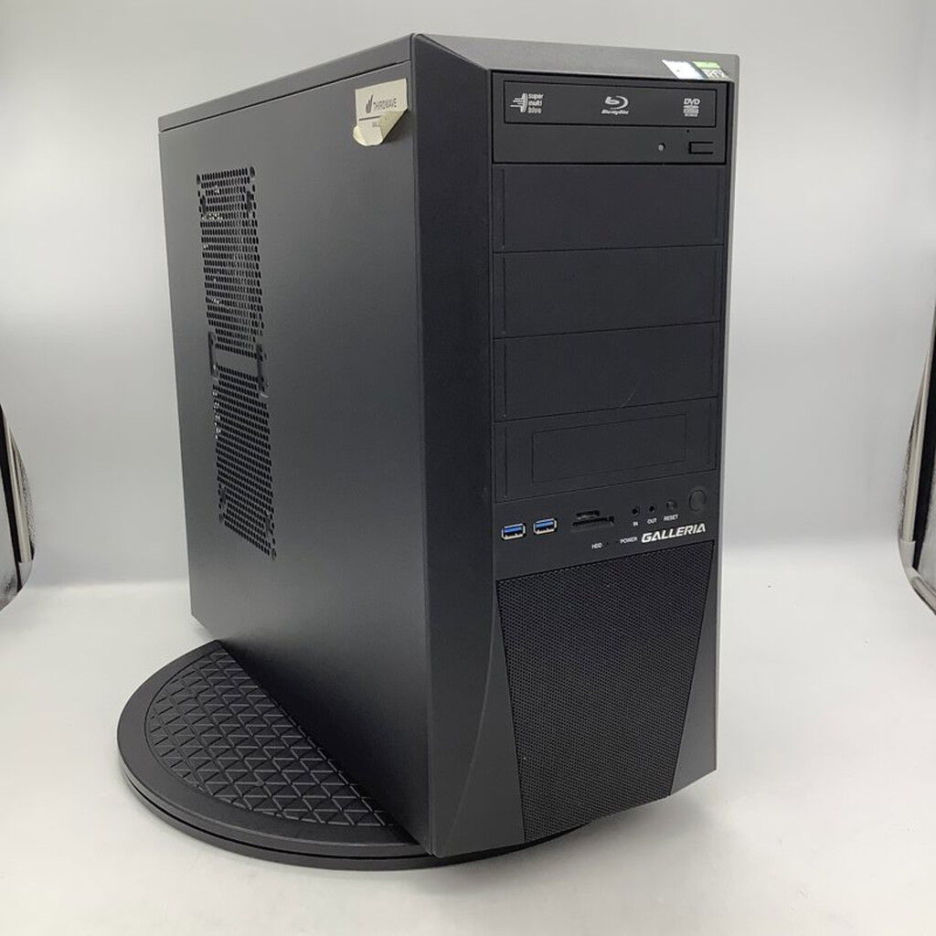 中古 GALLERIA ZZ(i9 9900K/16GB/SSD1TB/HDD4TB/RTX2080Ti/W11H