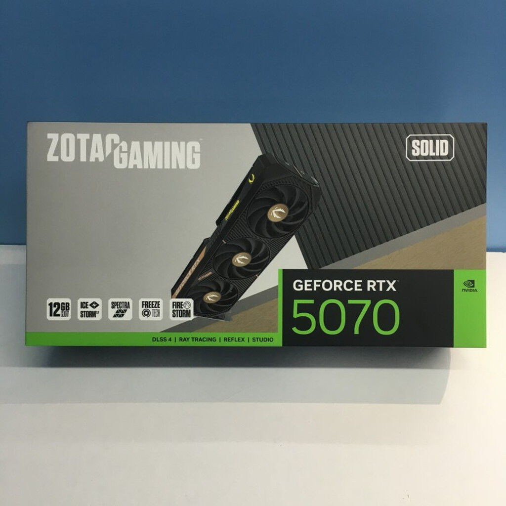 中古 ZOTAC ZT-B50700D-10P SOLID (RTX5070 12GB) 176910 （335803