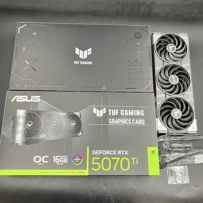 【大須店】中古  ASUS TUF-RTX5070TI-O16G-GAMING (RTX5070Ti 16G) 176543 
