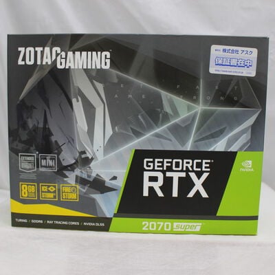【通販センター】中古  ZOTAC GAMING GeForce RTX 2070 SUPER MINI ZT-T20710E-10M（RTX2070SUPER 8GB） 3480040892 