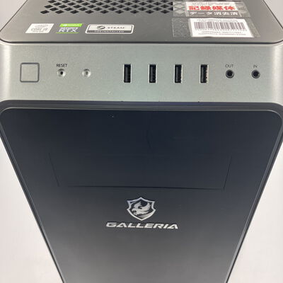 【なんば店】中古  THIRDWAVE GALLERIA ZA9C-R80T (i9 10850K/16GB/SSD1TB/RTX2080Ti) 3280022574 