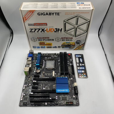 【座間相武台】中古  GIGABYTE GA-Z77X-UD3H(Z77 1155 ATX DDR3) 120590 