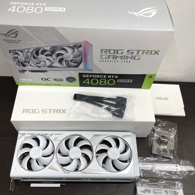 【福山ココローズ店】中古  ASUS ROG-STRIX-RTX4080S-O16G-WHITE (RTX4080 SUPER 16GB) 164261 