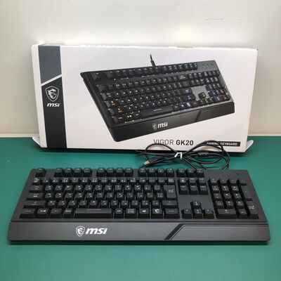 【津ラッツ店】中古  MSI VIGOR GK20 JP ［有線 /USB］ 4990001041 