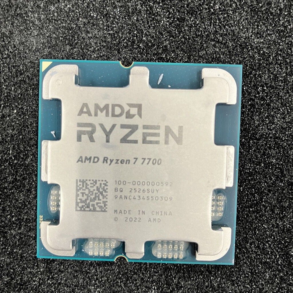 中古 AMD Ryzen 7 7700 (AM5/3.8GHz/40M/C8/T16/65W) 1460024624