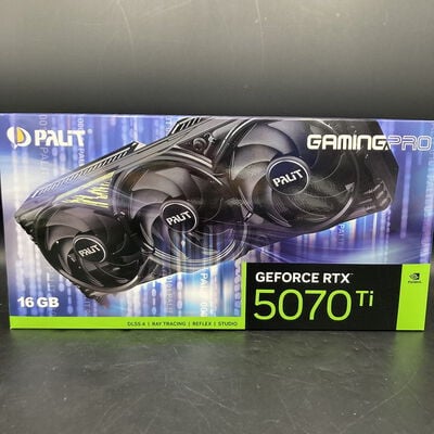 【熊本浜線店】中古  Palit NE7507T019T2-GB2031A (RTX5070Ti GamingPro 16GB) 176552 