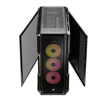 Corsair  iCUE LINK 5000T LX RGB Black CC-9011298-WW (E-ATX ガラス ブラック) 