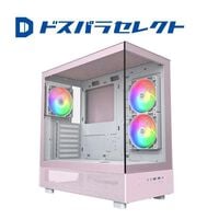 ドスパラセレクト  XR PASTEL PINK (ATX ガラス) 