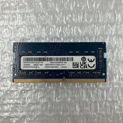 【秋葉原本店】中古  PC4-25600 16GB ノート用(DDR4-3200) 158772 