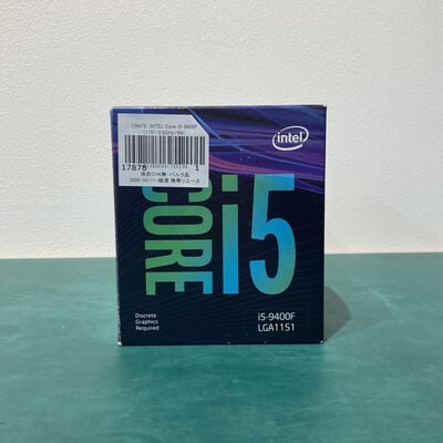 【浦添城間店(沖縄)】中古  INTEL Core i5-9400F (1151/2.9GHz/9M/C6/T6) 139478 