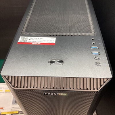 【広島店】中古  FRONTIER デスクトップ(Core i9-10900F/32GB/SSD1TB/ODDなし/RTX3080 Ti 12GB/GigabitLAN/W11H) 3320005182 