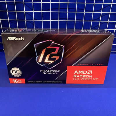 【横浜駅前店】中古  ASRock RX7800XT PG 16GO RX7800XT Phantom GamingOC (RX7800XT 16GB) 162733 