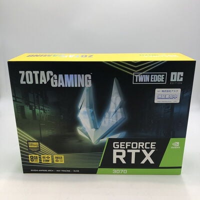 【盛岡都南店】中古  ZOTAC GAMING GeForce RTX 3070 Twin Edge OC ZT-A30700H-10P (RTX3070 8G) 143904 
