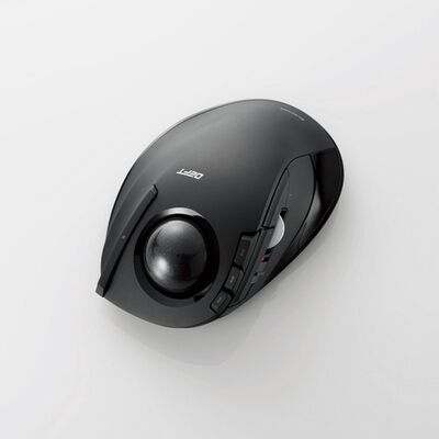 エレコム  M-DT1DRBK (ワイヤレストラックボール 人差し指操作タイプ DEFT) 