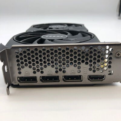 【大分店】中古  MSI GeForce RTX 4060 Ti VENTUS 2X BLACK 8G  (RTX4060Ti 8GB) 4860001224 