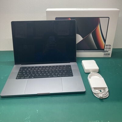 【浦添城間店(沖縄)】中古  Apple MacBook Pro 16インチ M1Pro 512GB スペースグレイ MK183J/A 4680001484 