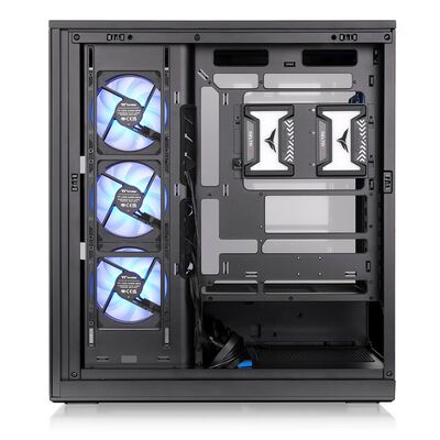 Thermaltake  Stage 450 TG ARGB Black CA-12B-00M1WN-00 (ATX ガラス ブラック) 