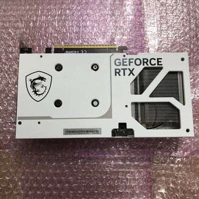【宮崎恒久店】中古  MSI GeForce RTX5060Ti 8G VENTUS 2X OC WHITE PLUS (RTX5060Ti 8GB) 5160001094 