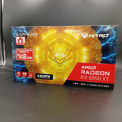 【大須店】中古  SAPPHIRE NITRO+ Radeon RX 6950 XT GAMING OC 16G GDDR6 3120022742 