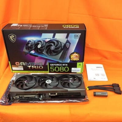 【なんば店】中古  MSI GeForce RTX 5080 16G GAMING TRIO OC(RTX5080 16G) 176529 