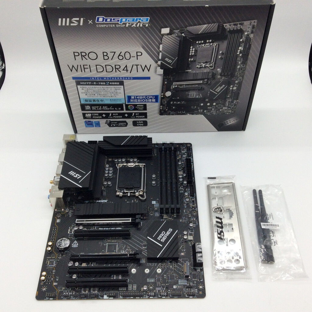 中古 MSI PRO B760-P WIFI DDR4/TW (B760 1700 ATX DDR4