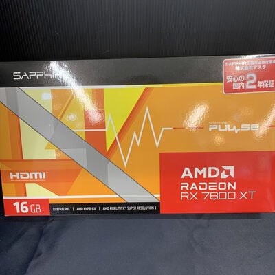 【横浜駅前店】中古  SAPPHIRE 11330-02-20G PULSE RX7800XT GAMING (RX7800XT 16GB) 162728