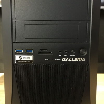 【松山環状枝松店】中古  THIRDWAVE GALLERIA XF(Corei7-9700KF/32GB/SSD1TB+SSD500GB/DVDマルチ/RTX2070SUPER 8GB/W10H) 4560001821 