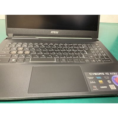 【富山本郷店】中古  MSI Cyborg 15 A13V Cyborg-15-A13UCK-4169JP (Intel Core i7-13620H/32GB/RTX3050/SSD 512GB/-/15.6inch/LAN+WLAN/WebCAM/Win 11 Home/-) 4760001121 