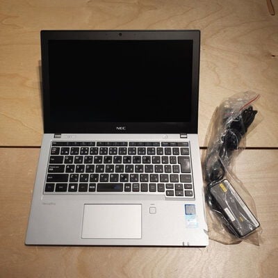 【鹿児島店】中古  NEC VersaPro タイプVB PC-VKM17BZG4 (Core i5 8350U/8GB/SSD256GB/-/オンボード/12.5/1366x768/Wi-Fi/WEBCAM/W11H64 MAR) 186151 