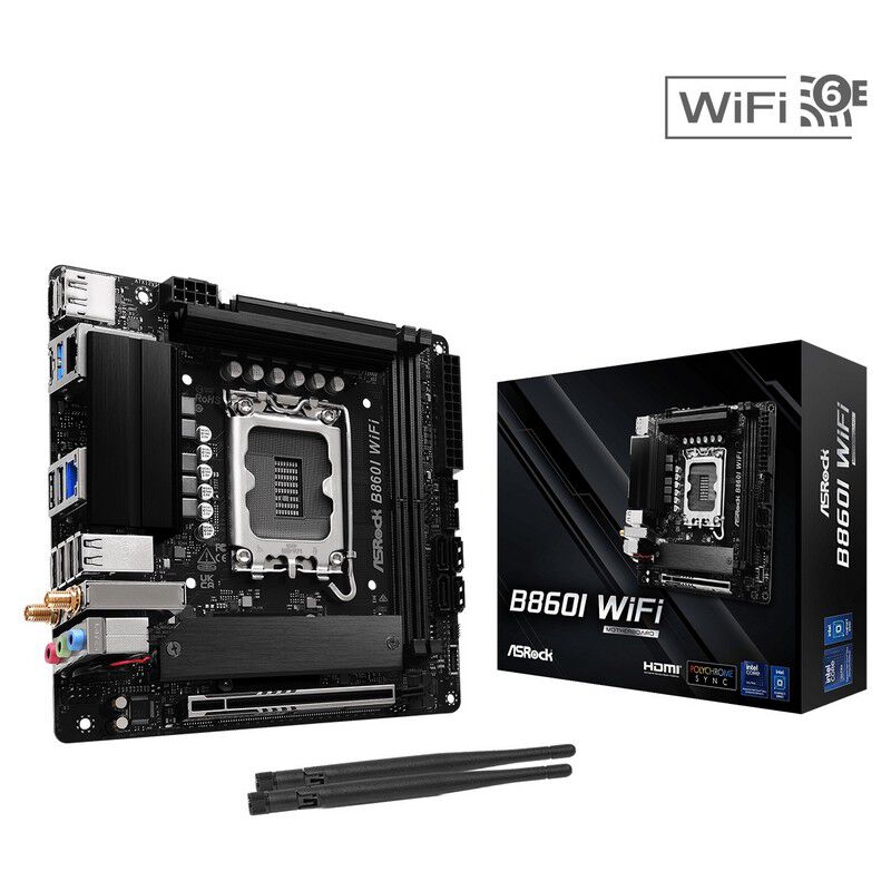 ASRock B860I WiFi (B860 1851 Mini-ITX) ｜ パソコン通販のドスパラ