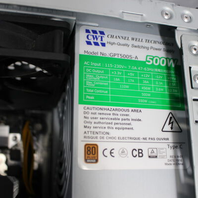 中古  TSUKUMO G-GEAR(Intel Core i7 8700/16GB/SSD500GB/DVDマルチ/NVIDIA GeForce RTX 2060 6GB/W11H64 MAR) 176988 
