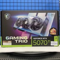 中古  MSI GeForce RTX 5070 Ti 16G GAMING TRIO OC PLUS (RTX5070Ti 16G) 176549 