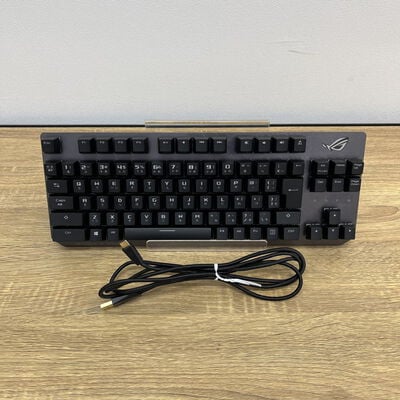 【津ラッツ店】中古  ASUS X802 STRIX SCOPE TKL/SV/JP(銀軸 有線) 179735 