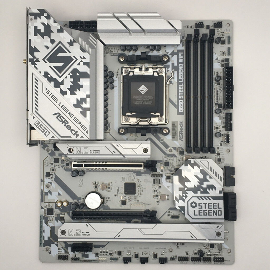 中古 ASRock B650 Steel Legend WiFi (B650 AM5 ATX) 5250001415