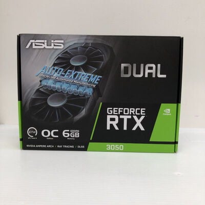 【徳島住吉店】中古  ASUS Dual GeForce RTX 3050 OC Edition 6GB GDDR6 5230000864 