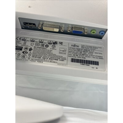 【仙台店】中古  Fujitsu VL-E22-8T　21.5インチ　ワイドモニター　1920ｘ1080（ＦＨＤ） 3240009804 