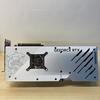 【博多店】中古  MSI GeForce RTX 4070 Ti GAMING X TRIO WHITE 12G 3240008682 