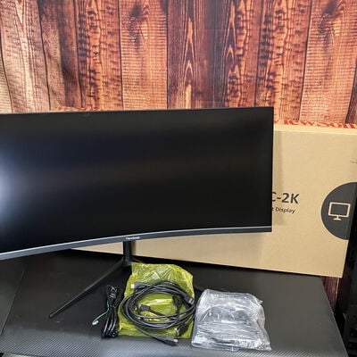 【富士青葉店】中古  Viewsonic VX3418C-2K (34"UW 2H2DP 1ms 湾曲 180Hz) 5070001455 