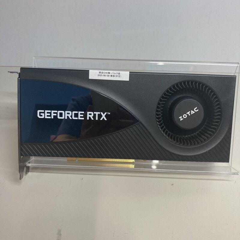 中古 【LHR版】ZOTAC 9288-6N630-B01ZS(RTX3060Ti 8GB) 146434