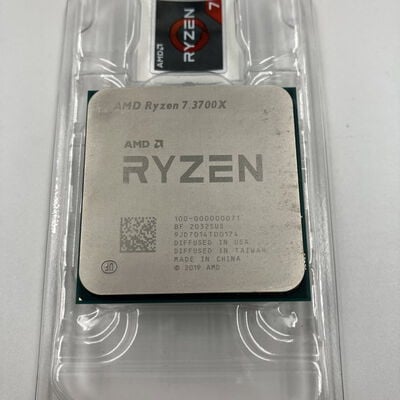 【なんば店】中古  AMD Ryzen 7 3700X (AM4/3.6/36M/C8/T16/65W) 140025 