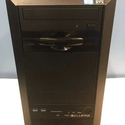 【博多店】中古  GALLERIA ZV(i7 9700K/16GB/SSD512GB/HDD4TB/RTX2060/W11H) 3310006392 
