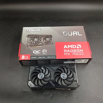 【大須店】中古  ASUS DUAL-RX7600-O8G-EVO (RX7600 8G) 3120024666 
