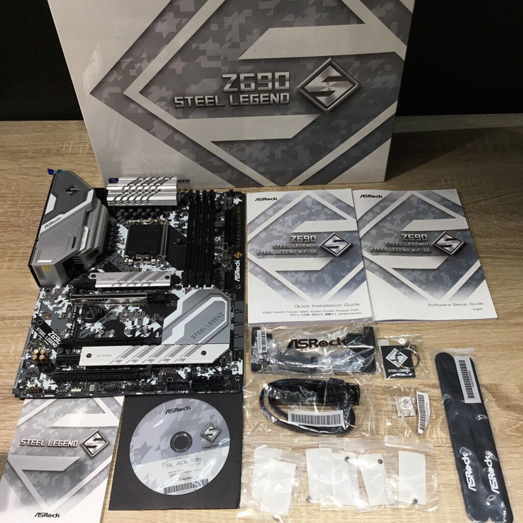 ASRock Z690 Steel Legend WiFi DDR4動認済中古品 ASRock > Z690 Steel Legend
